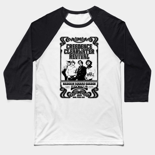 creedence clearwater revival Baseball T-Shirt by CosmicAngerDesign